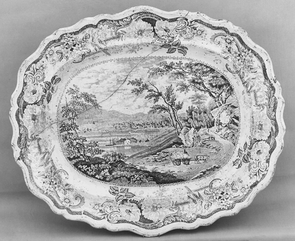 Platter — James and Ralph Clews