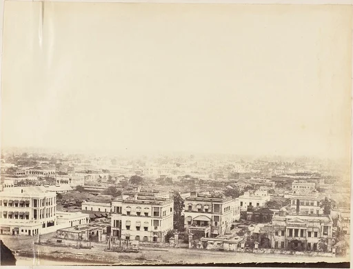 [View of the City from the Ochterlony Monument, Calcutta]