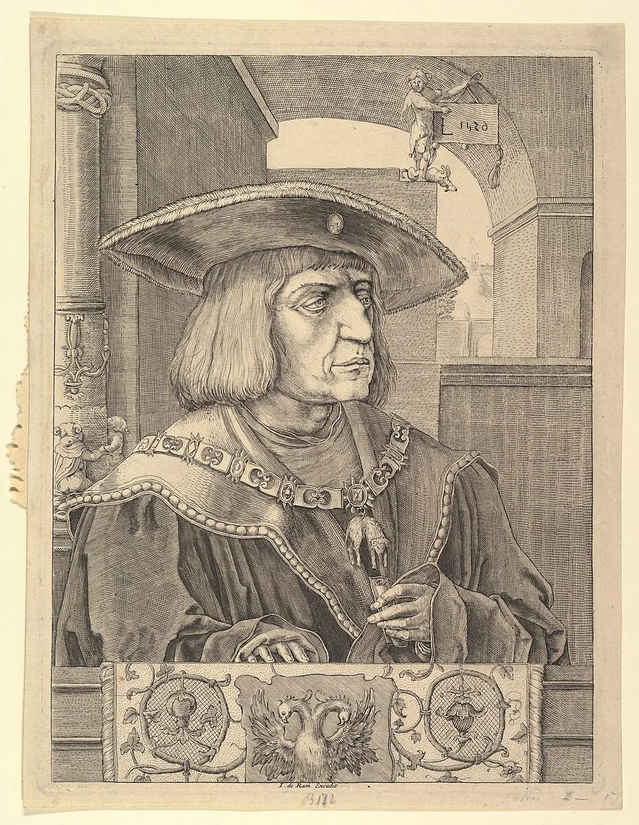 Emperor Maximilian I (copy) — Joannes de Ram|Lucas van Leyden