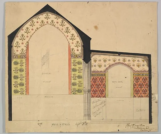 Southern Elevation of a church