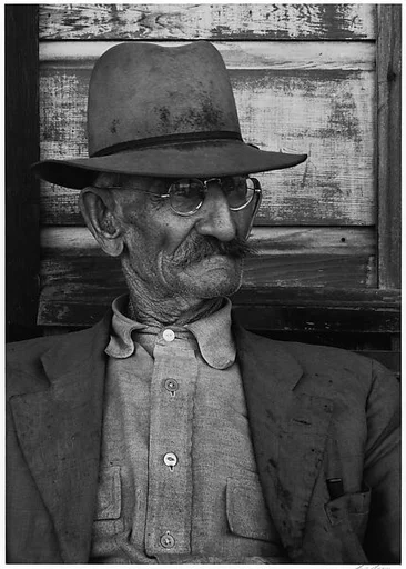 Man on Porch, Hornitos, California