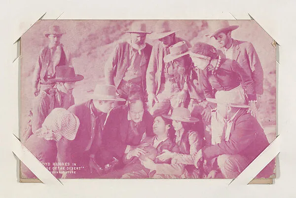 Lloyd Hughes in "Heritage of the Desert" from Western Stars or Scenes Exhibit Cards series (W412) — Unknown