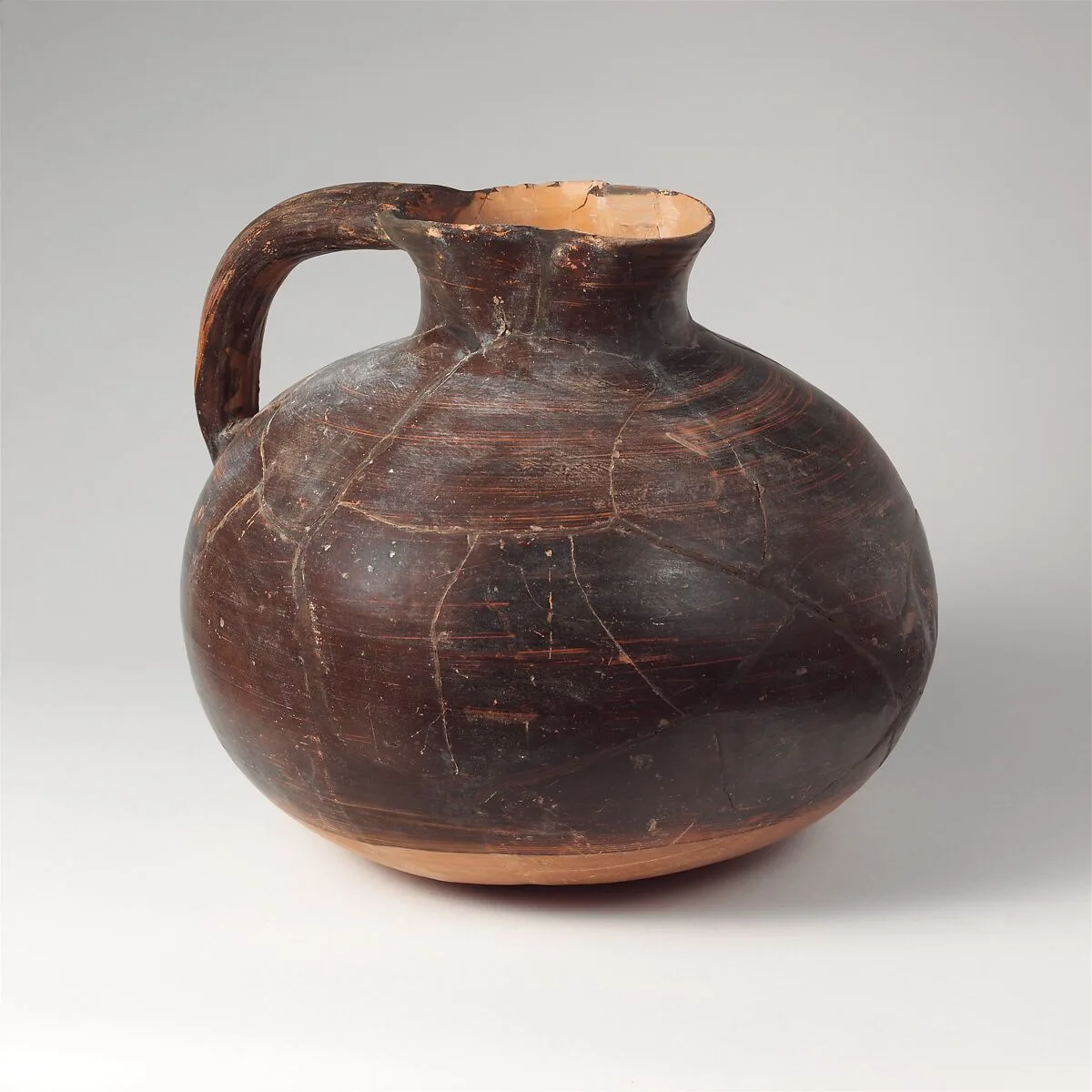 Terracotta oinochoe (jug) — Unknown