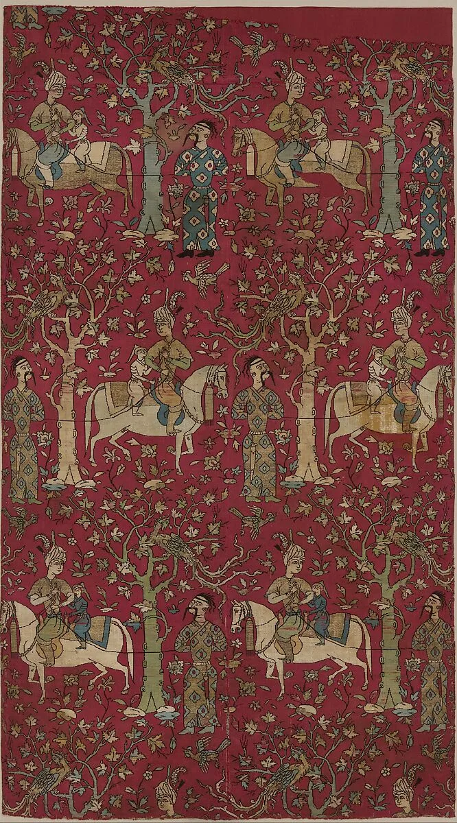 Safavid Courtiers Leading Georgian Captives — Unknown