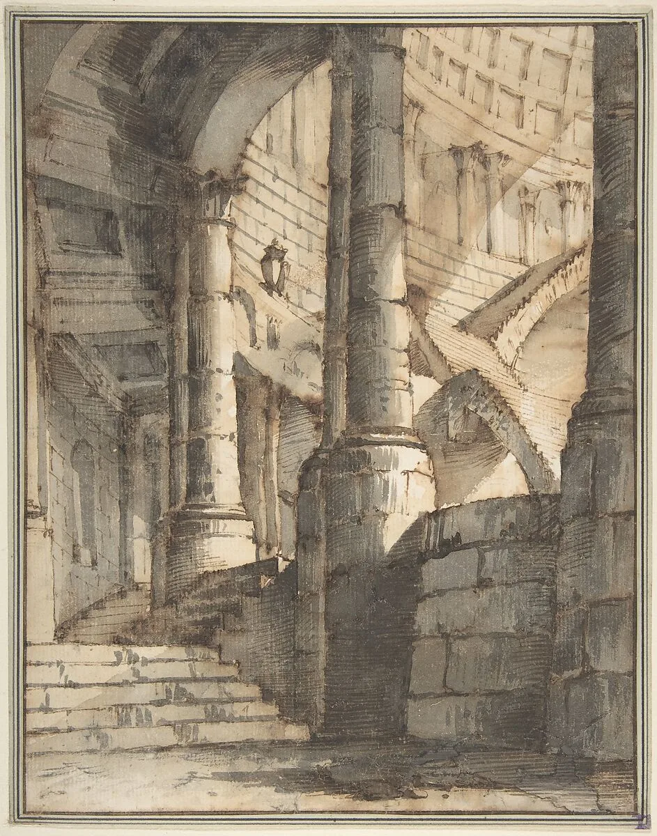 Framed Design for a Stage Set. — Mauro Berti