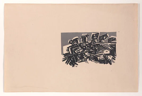 Greek Village with Windmills — Edward Alexander Wadsworth