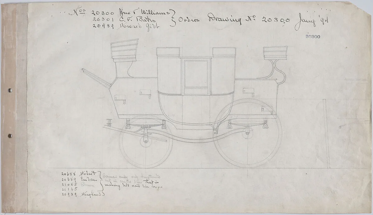 Park Drag #20300 — Brewster & Co.
