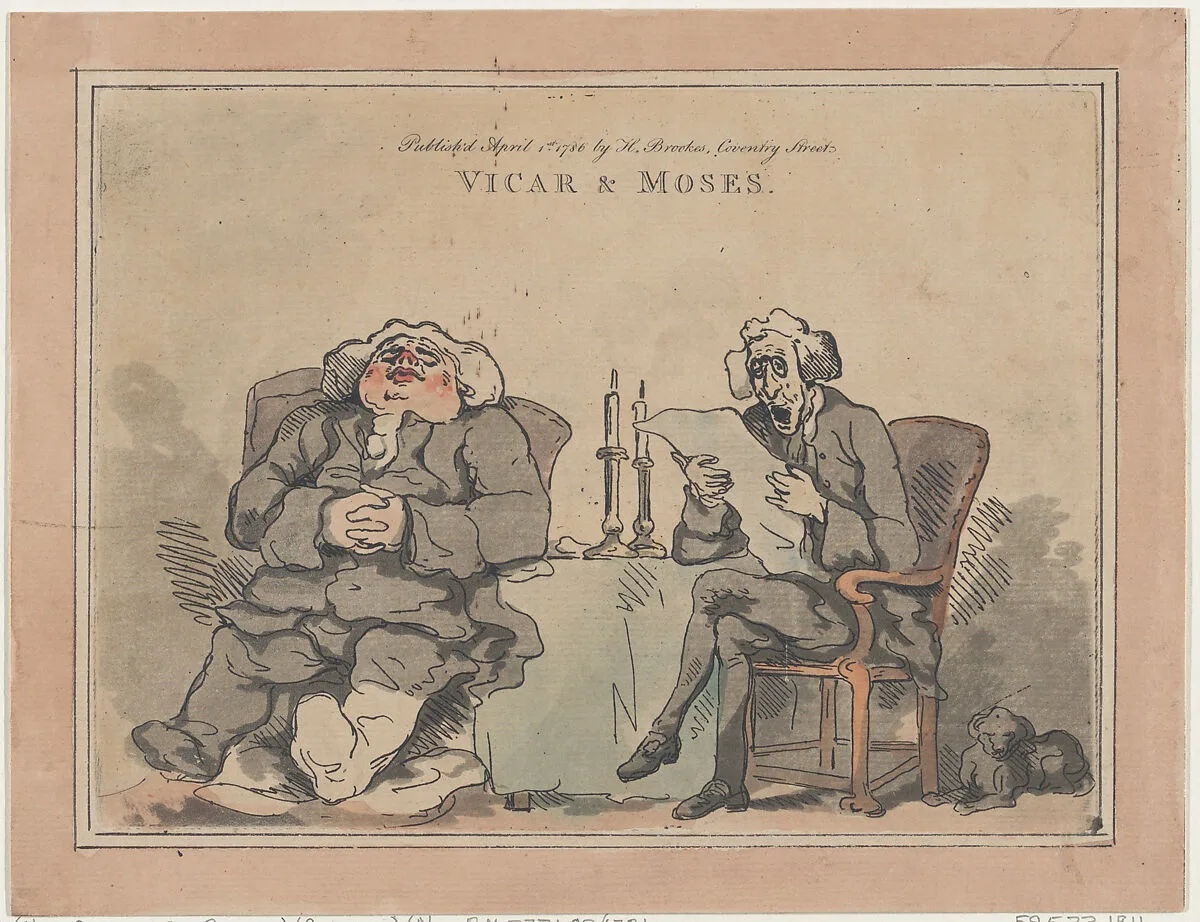Vicar & Moses — Thomas Rowlandson|Henry Brookes