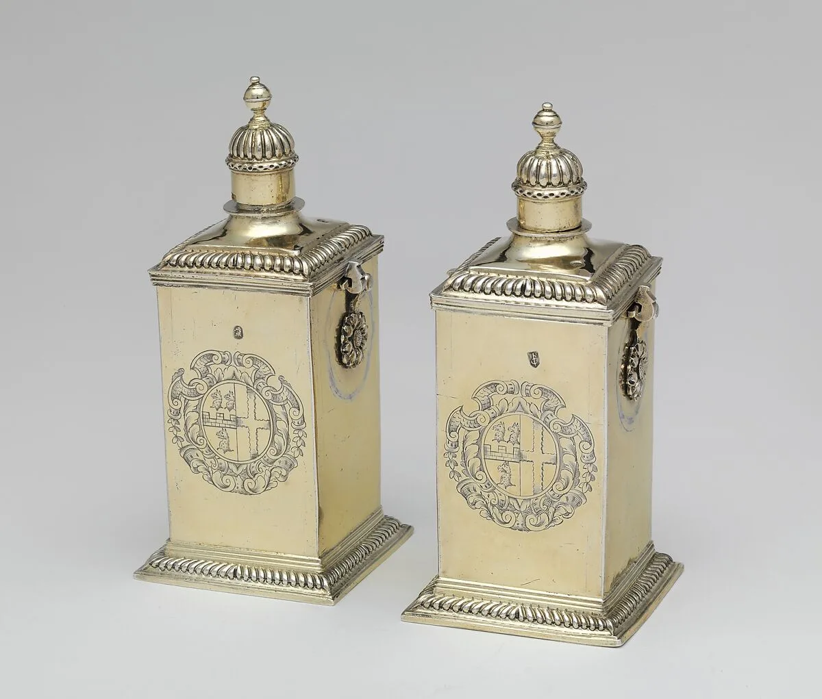 Pair of perfume bottles — John Bodington