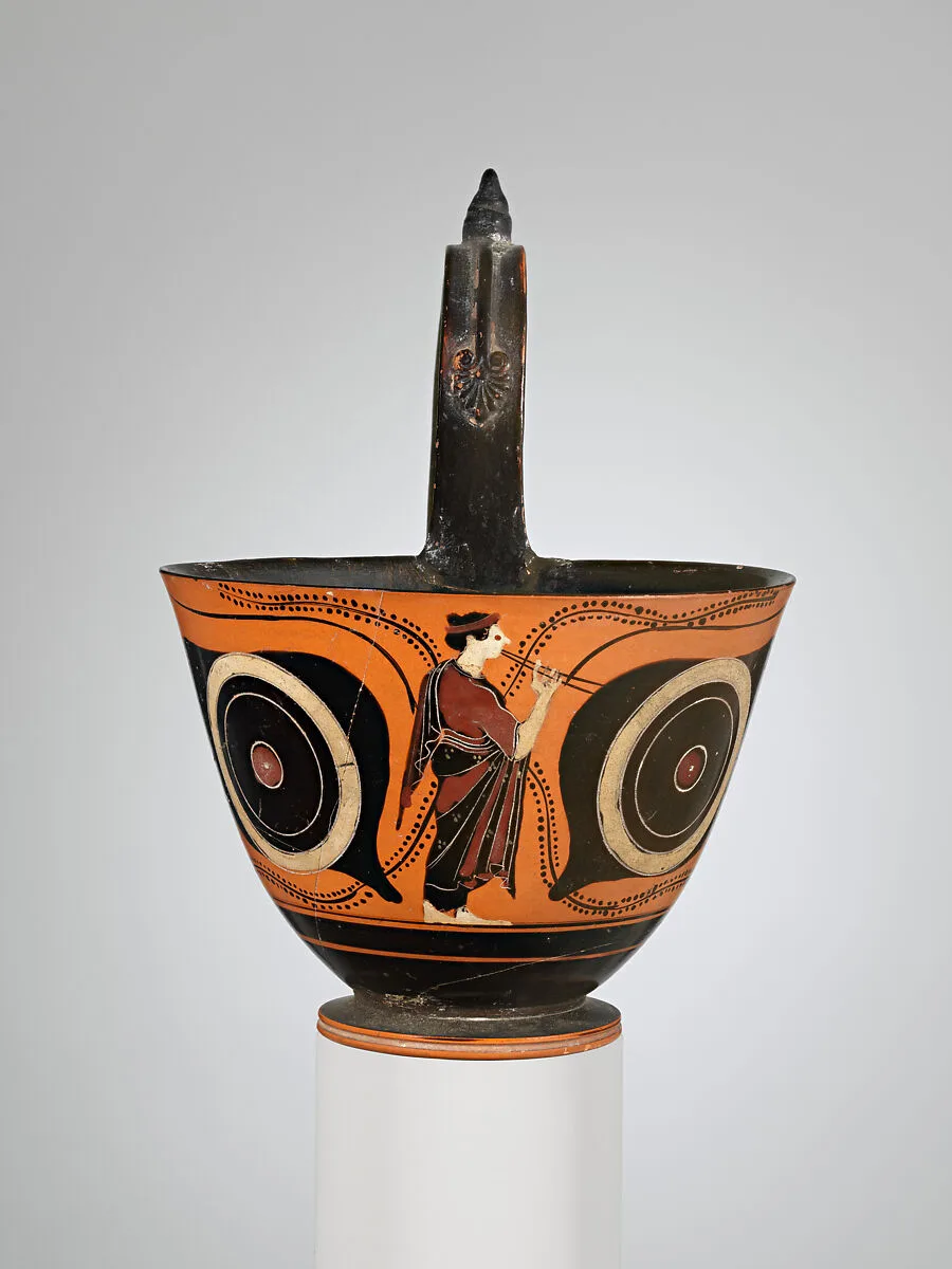Terracotta kyathos (cup-shaped ladle) — Unknown