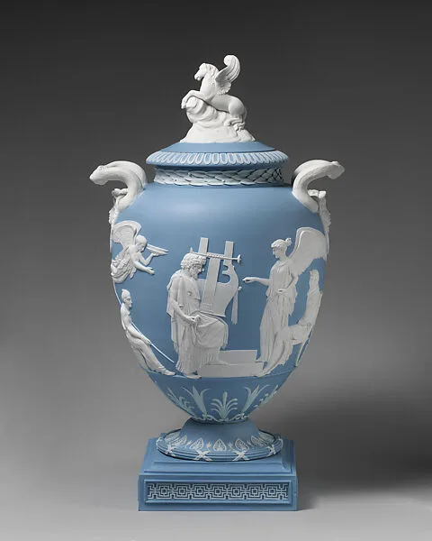Vase with cover — Josiah Wedgwood and Sons|John Flaxman