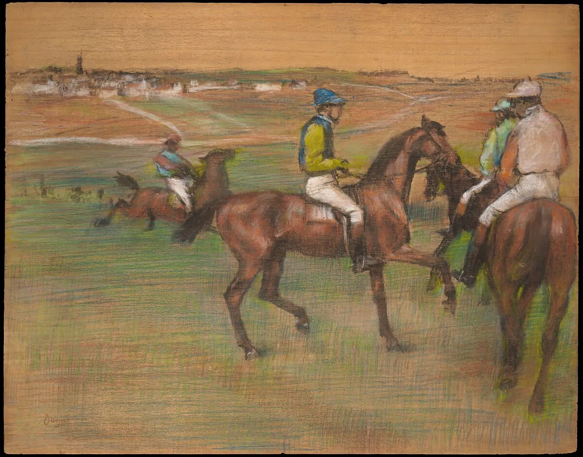 Race Horses — Edgar Degas