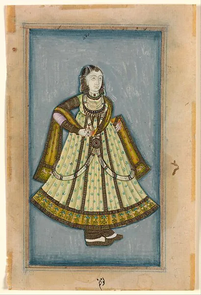 Portrait of Mah Laqa Bai Chanda — Unknown
