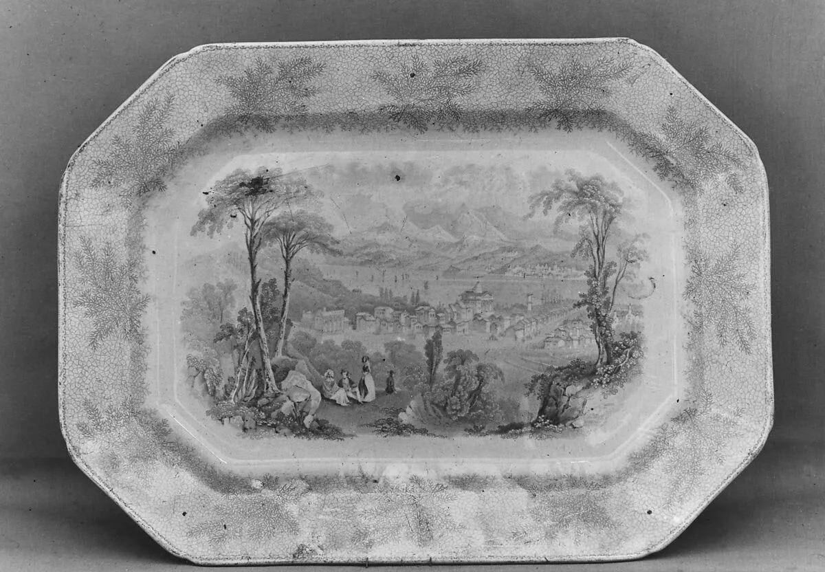 Platter — William Ridgway, Son & Co.