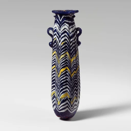 Glass alabastron (perfume bottle)