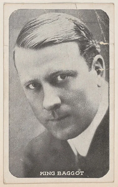 King Baggot from Kromo Gravure "Leading Moving Picture Stars" (W623) — Kromo Gravure Photo Company, Detroit, Michigan