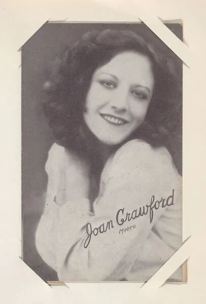 Joan Crawford from Movie Stars Exhibit Cards series (W401) — Unknown