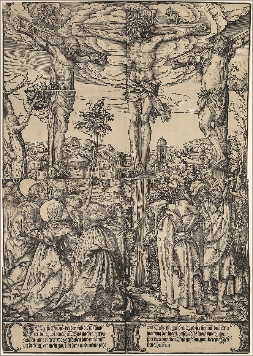 The Crucifixion — Hans Burgkmair