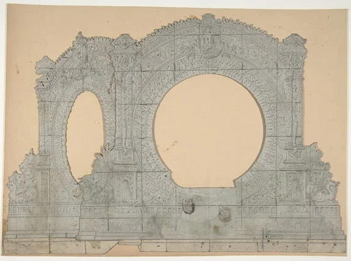Design for a Stage Set at the Opéra, Paris