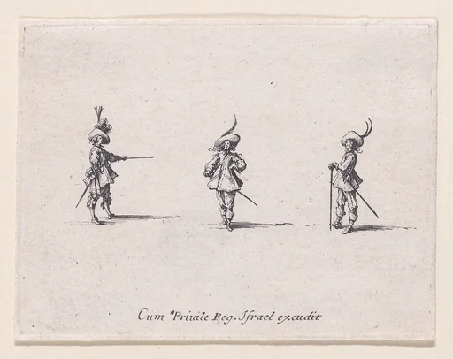 L'Ecercice Sans Armes (Unarmed Drill), from Les Exercices Militaires (The Military Exercises)