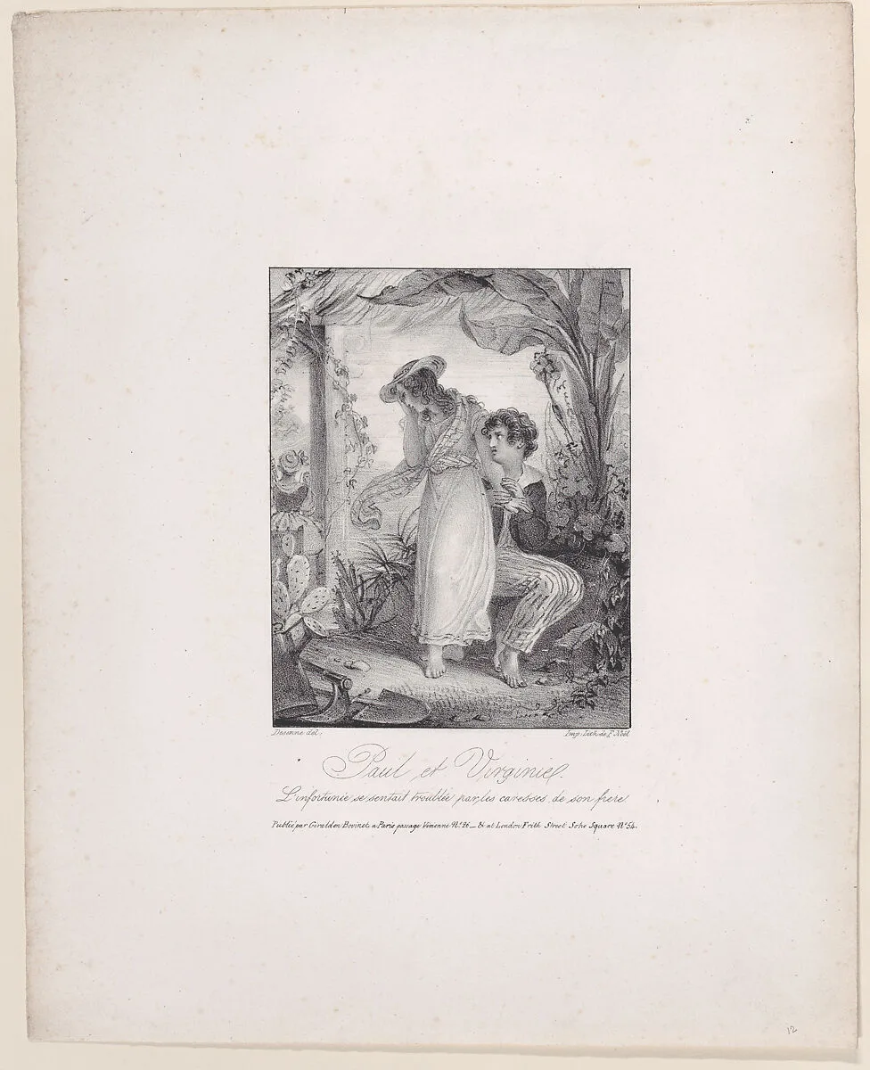 Paul and Virginia — Alexandre Joseph Desenne|F. Noel|Giraldon Bovinet et Cie