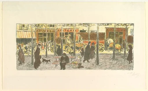 Boulevard, from the series "Some Aspects of Parisian Life"