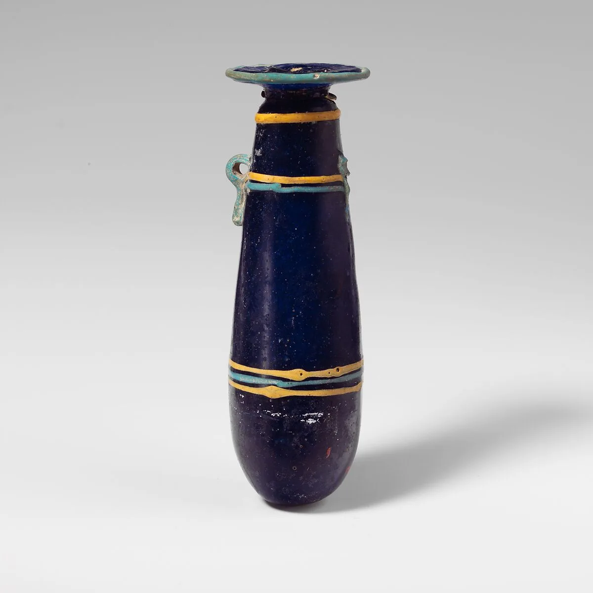 Glass alabastron (perfume bottle) — Unknown