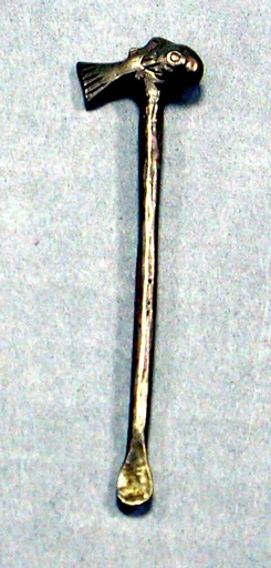 Silver Lime Spoon with Fish Top