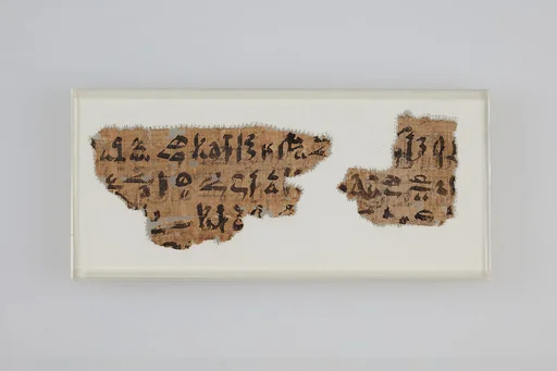 Letter with hieratic inscription