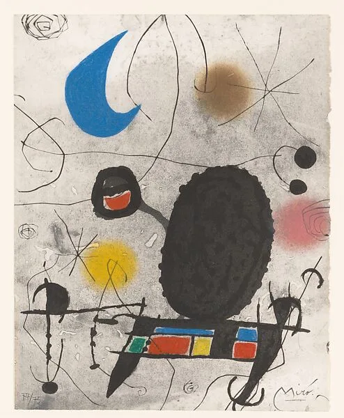Solar Bird Lunar Bird — Joan Miró