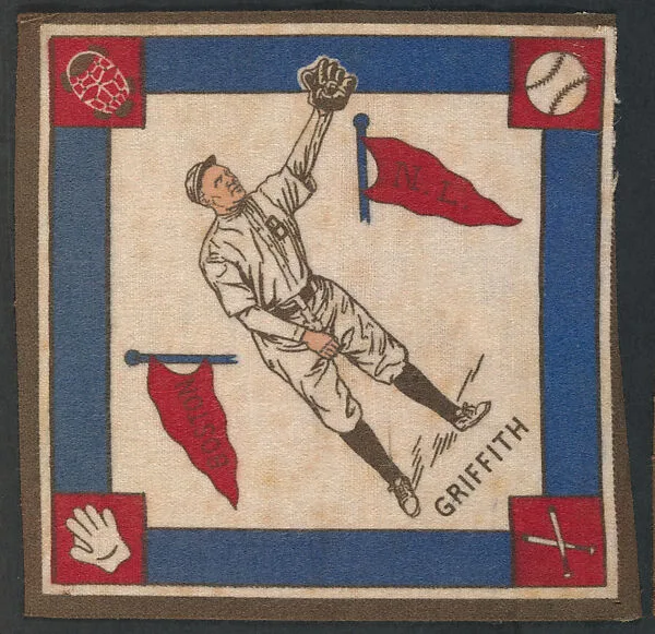 Tommy Griffith, Boston, National League from Baseball Players Felt Blanket series (B18) — Unknown