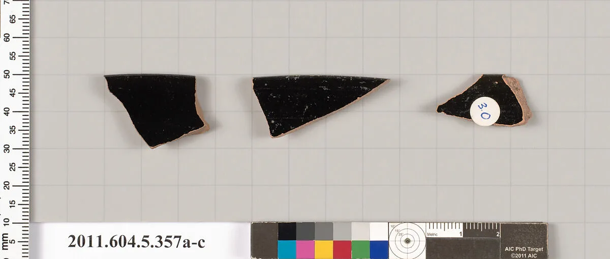Terracotta rim fragments of kylikes (drinking cups) — Unknown
