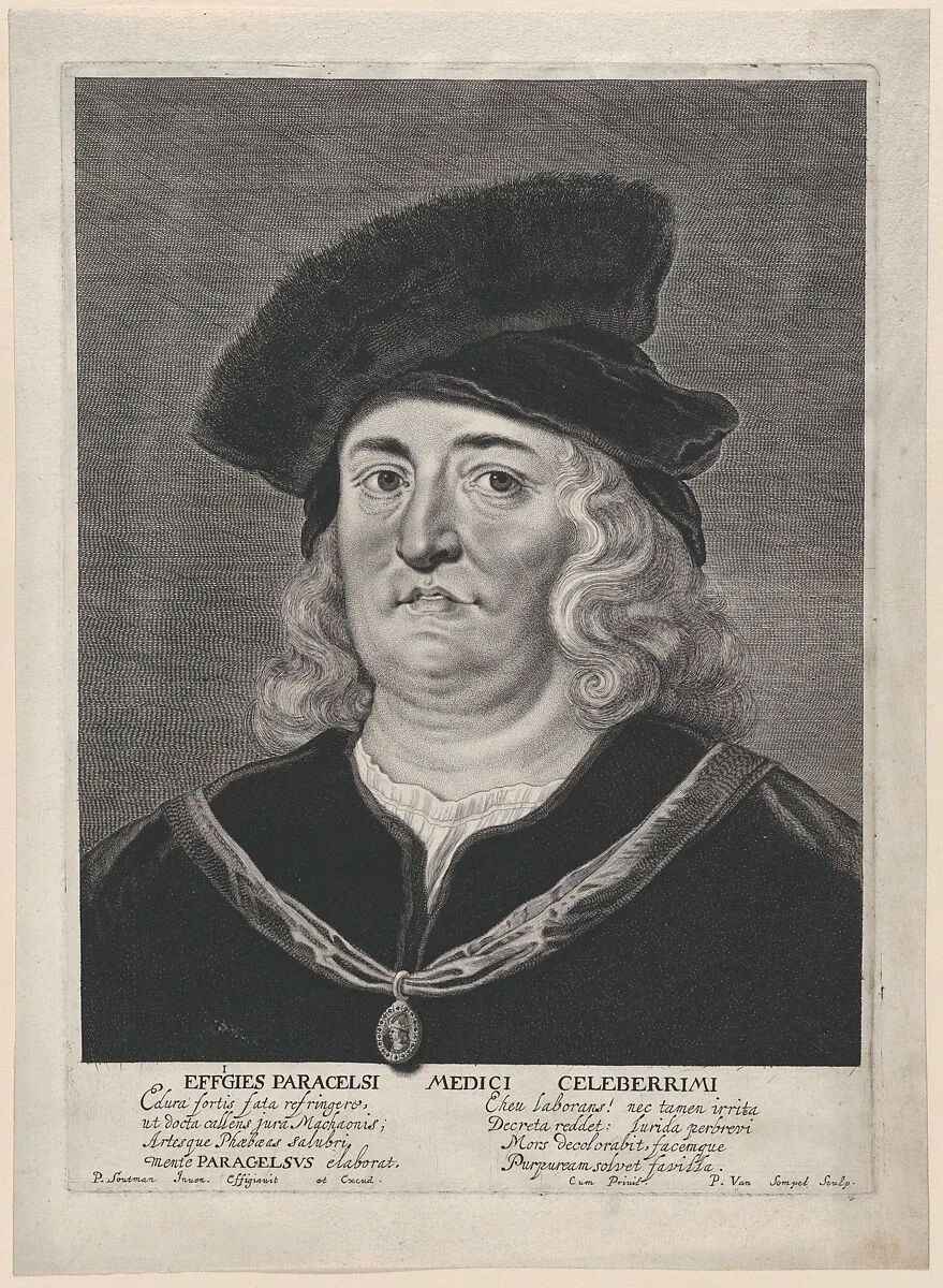 Portrait of Theophrastus Paracelsus — Pieter Van Sompel|Pieter Soutman|Pieter Soutman|Peter Paul Rubens|Paracelsus