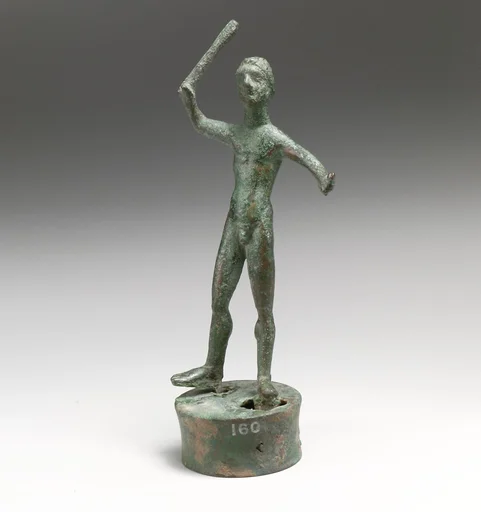 Bronze statuette of Herakles