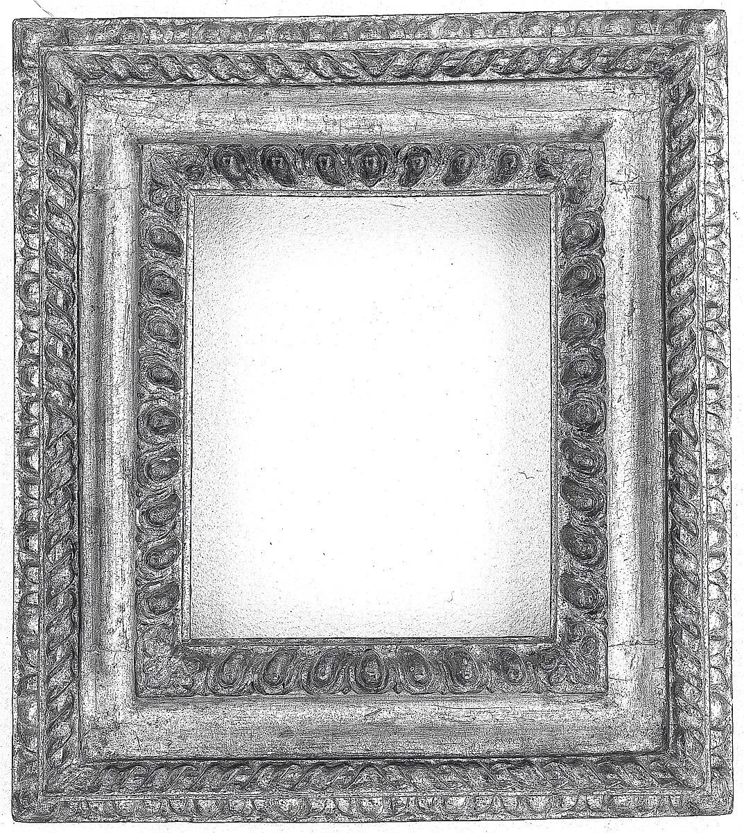 Reverse hollow frame (pair with 1975.1.2080) — Unknown