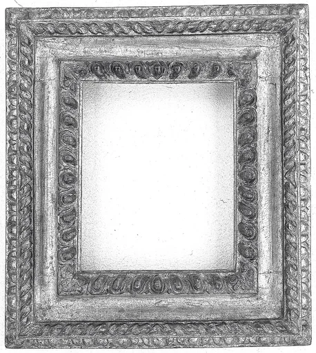Reverse hollow frame (pair with 1975.1.2080)