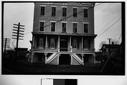 [Bartlett House Hotel Façade, Ghent, New York]