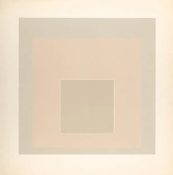Proof for White Line Square series — Josef Albers|Gemini G.E.L.|Kenneth E. Tyler