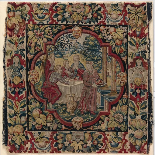 Abraham Entertaining the Angels from the Story of Abraham