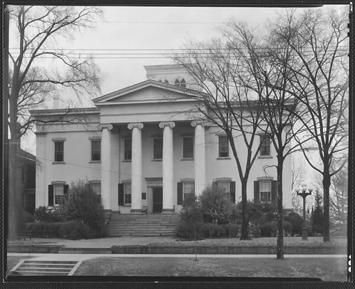 [Greek Revival Building, Executive Mansion, Milledgeville, Georgia]
