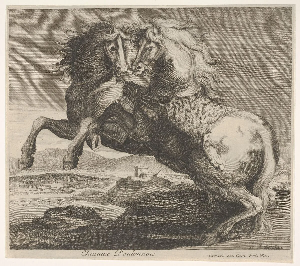 Chevaux Poulonnois — Charles Errard le fils
