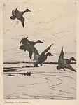 Ducks Alighting — Frank W. Benson