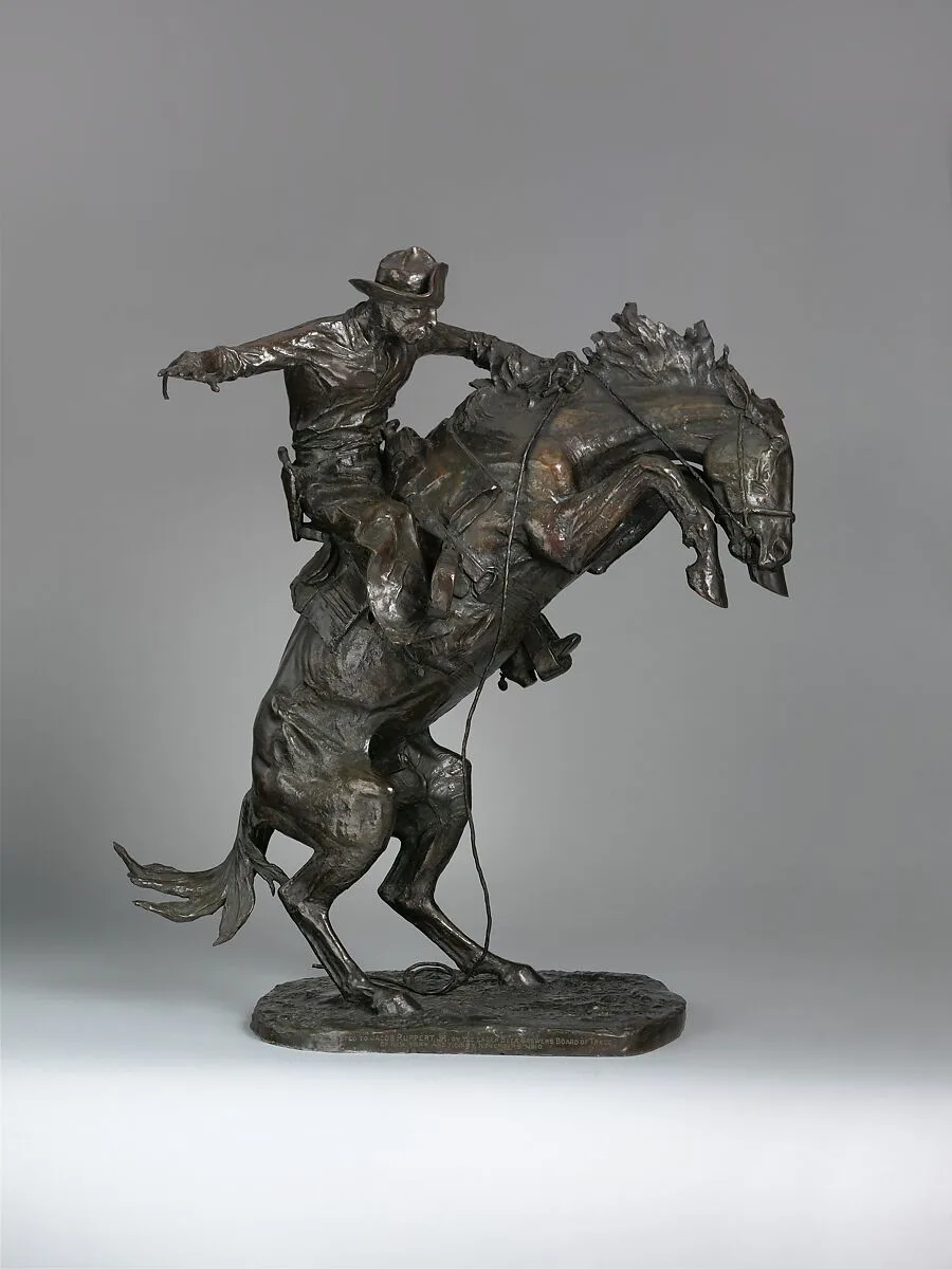 The Broncho Buster — Frederic Remington