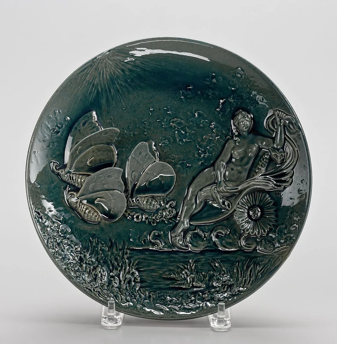 Plaque — Hugh C. Robertson|Chelsea Keramic Art Works
