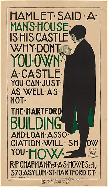 Hartford Building and Loan Association: Hamlet — William Shakespeare|Wilbur Macey Stone|R. S. Peck and Company, Hartford, Connecticut|J. & W. Beggarstaff