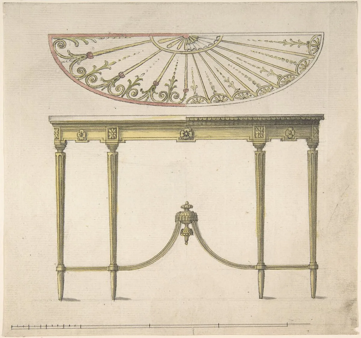 Design for a Table — Robert Adam