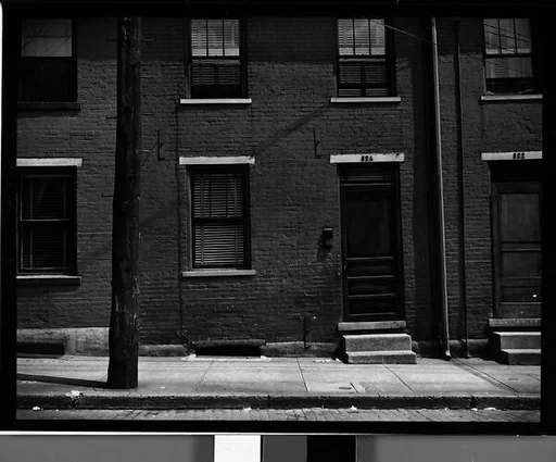 [Row Houses and Telephone Pole, Pittsburgh, Pennsylvania]