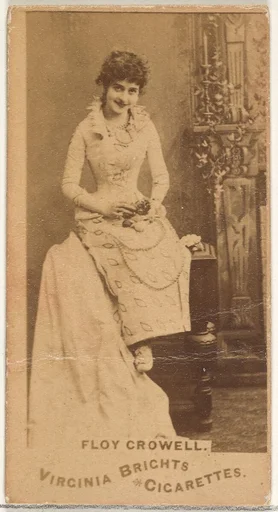 Floy Crowell, from the Actors and Actresses series (N45, Type 1) for Virginia Brights Cigarettes