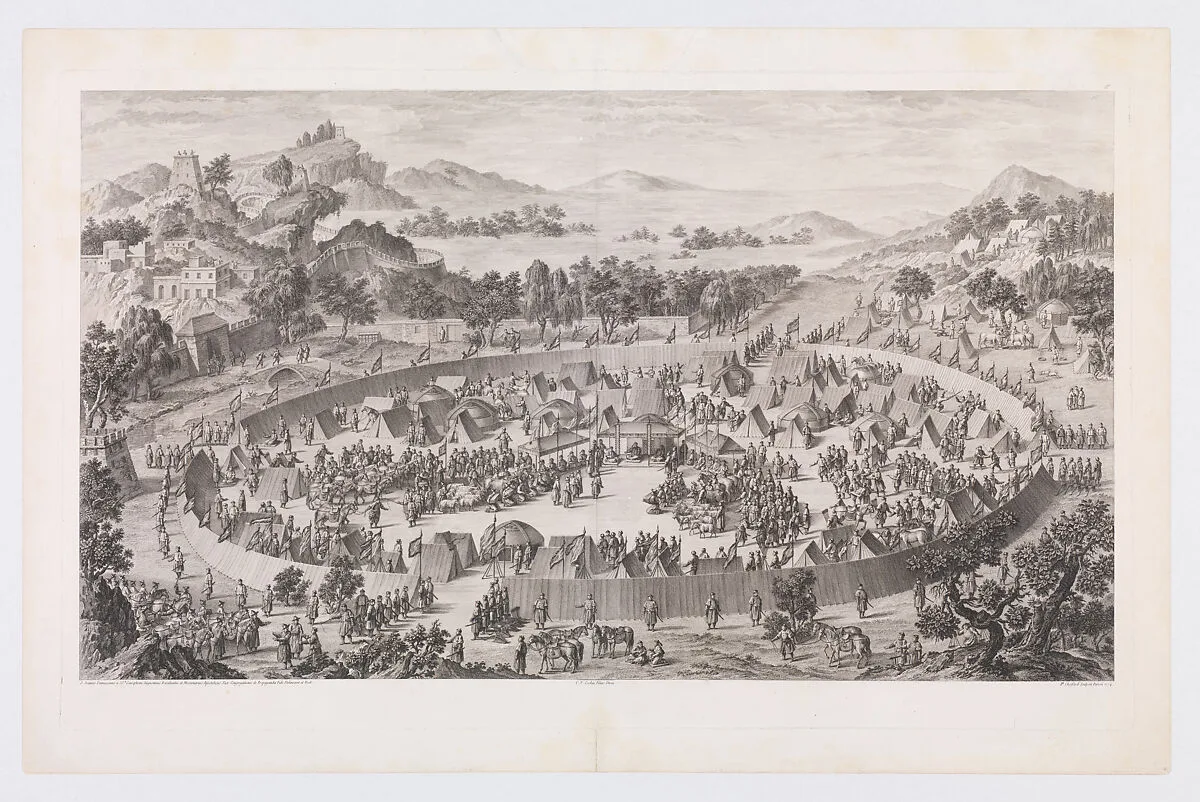 The Defeat of Chief Uš-Turfan and his City — Charles Nicolas Cochin II|Giovanni Damasceno Salusti|Pierre Philippe Choffard