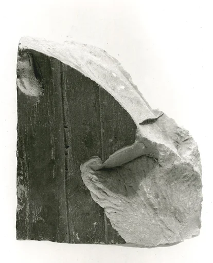 Raised relief fragment